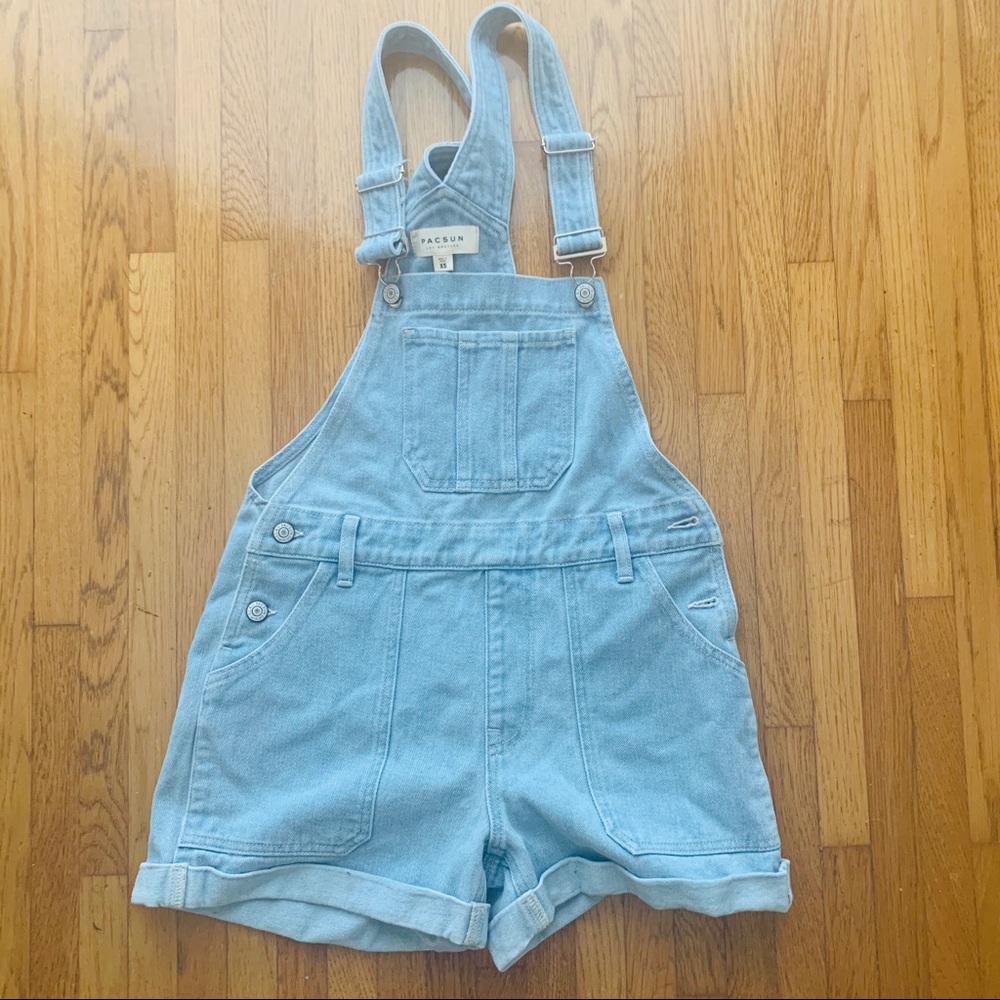 Pacsun Women’s Denim Overall Shorts